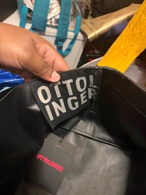 Ottolinger Black Mini Shopper Tote